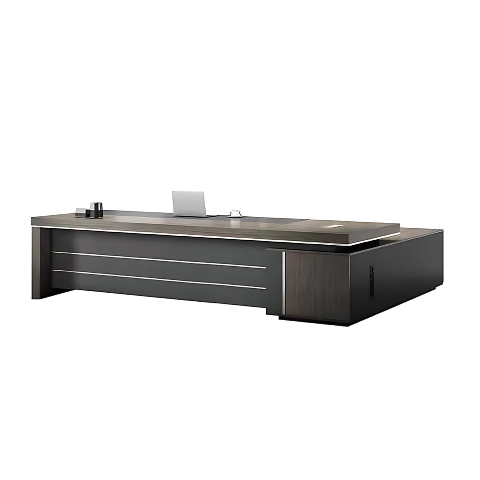 (In Stock) Executive Supervisor Office Desk Boss Large Capacity LBZ-605