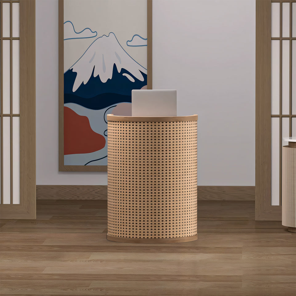 Versatile for Customer Service Retro Reception Desk JDT-7201