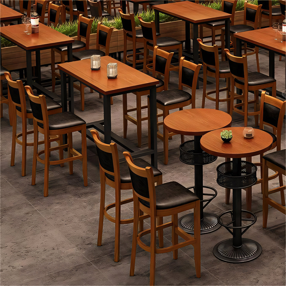 Industrial Style High Comfortable Bar Stools Clear Bar Music Restaurant Universal CZYZ-2022