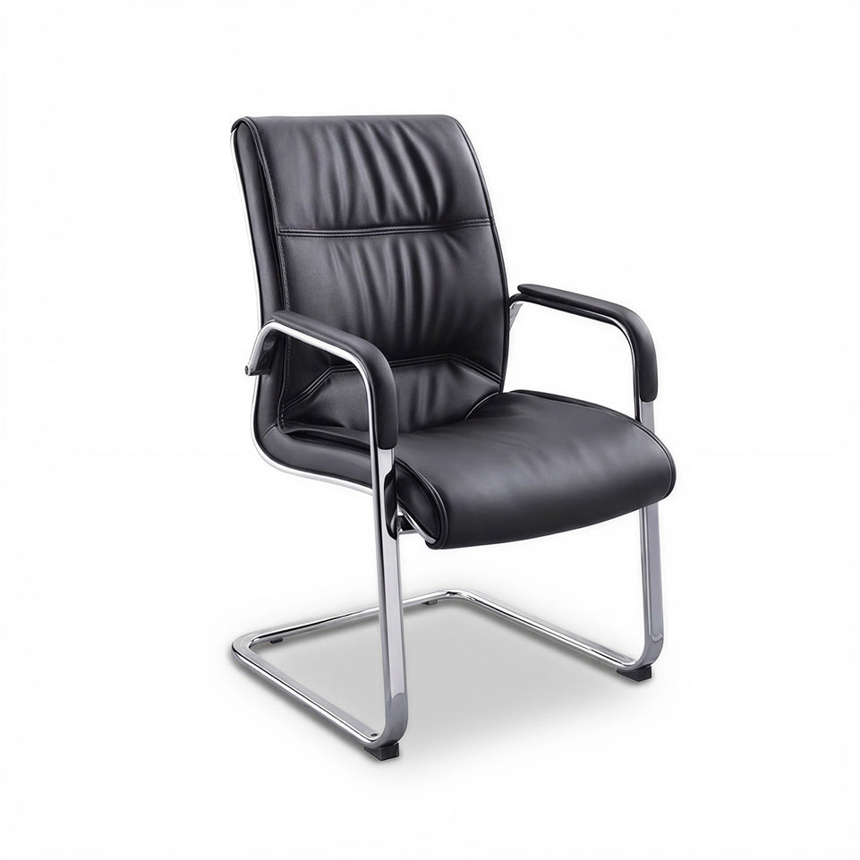 Bowed Leather Staff Chair Computer Chair Conference Chair YZ-755