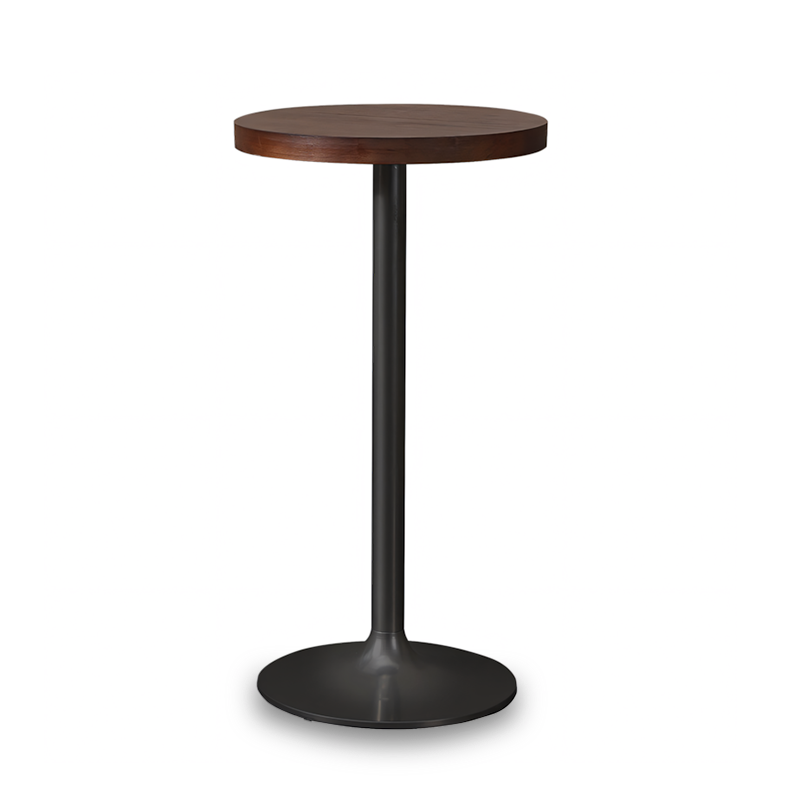 Modern Metal and Wood Bar Stool with Backrest Commercial Use BTZ-006