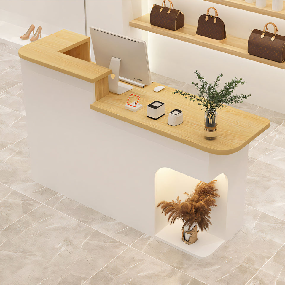 Elegant Office Store Institution Reception Checkout Counter JDT-1089