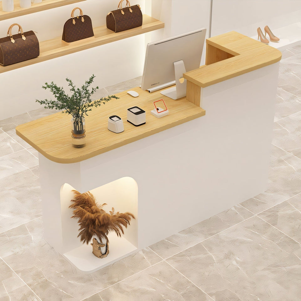 Elegant Office Store Institution Reception Checkout Counter JDT-1089