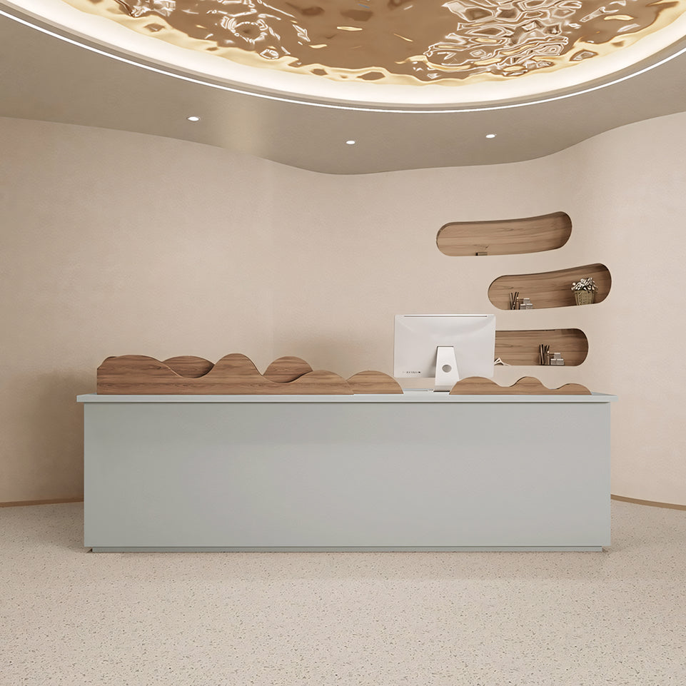 Modern Design Clothing Store Beauty Salon Paint Reception Desk JDT-2165