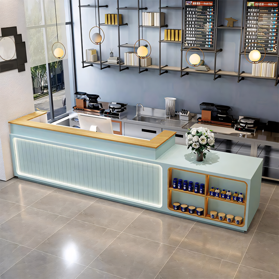 Milk Tea Store Checkout Counter JDT-726