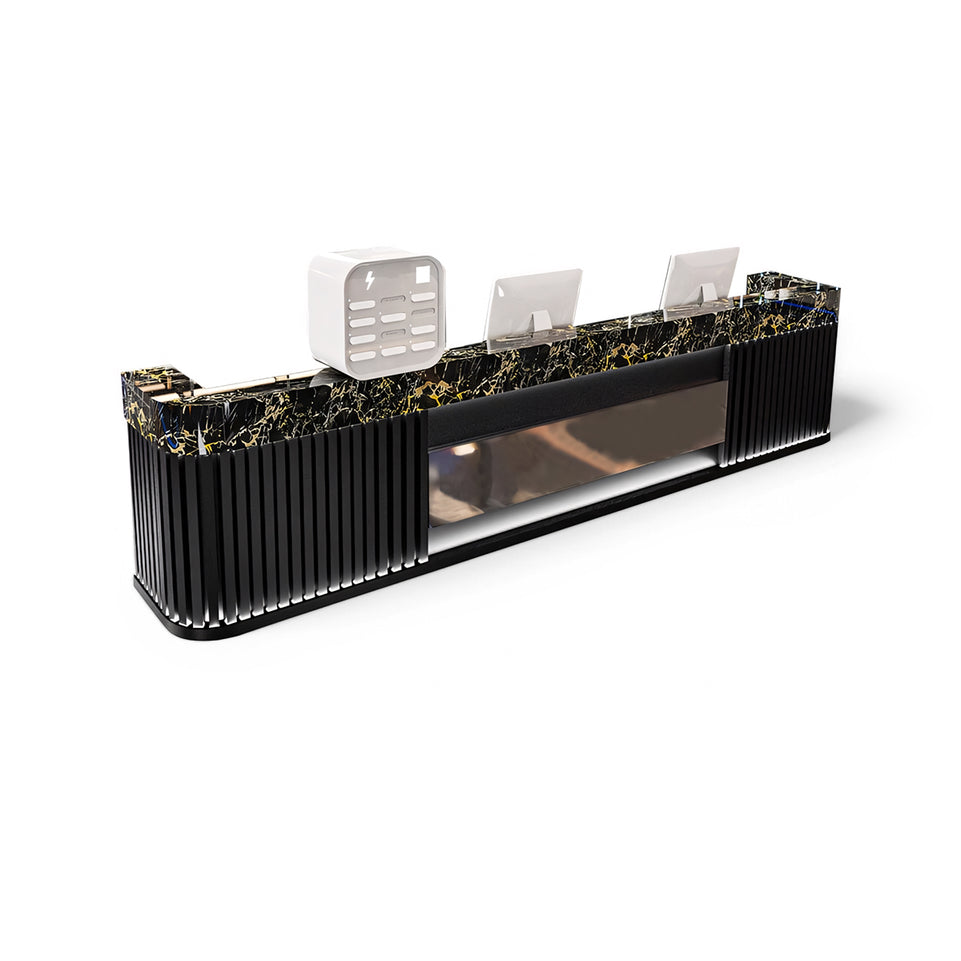Marble Rock Slab Bar Front Desk Reception Desk JDT-7148