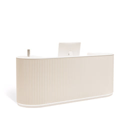 (In Stock) Light Luxury Cream Style Hotel Store Salons Reception Desk JDT-107