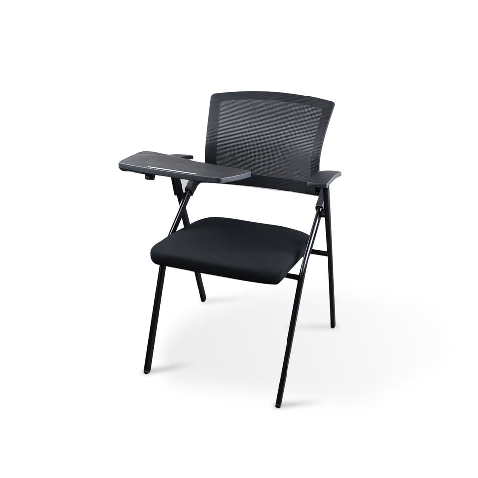 (In Stock) Conference Room Mesh Folding Study Chair With Writing Board HYY-2002