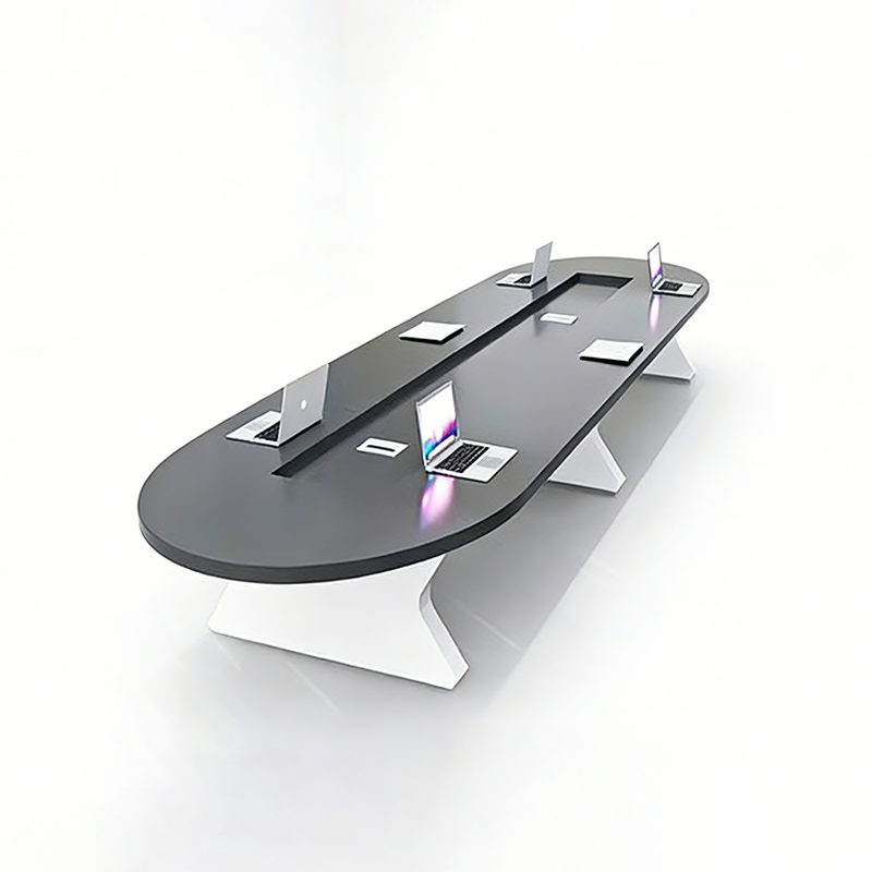 Minimalist Oval Large Conference Table Suitable For Meetings HYZ-103