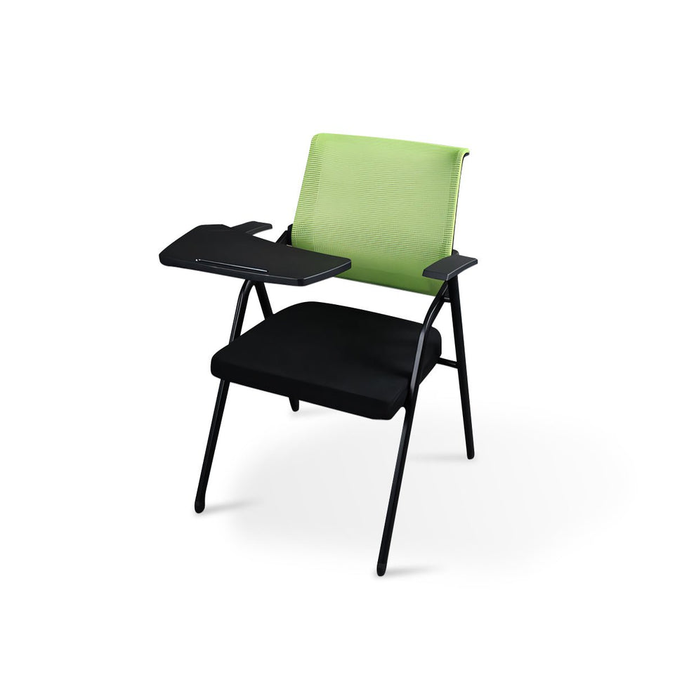 (In Stock) Conference Room Mesh Folding Study Chair With Writing Board HYY-2002