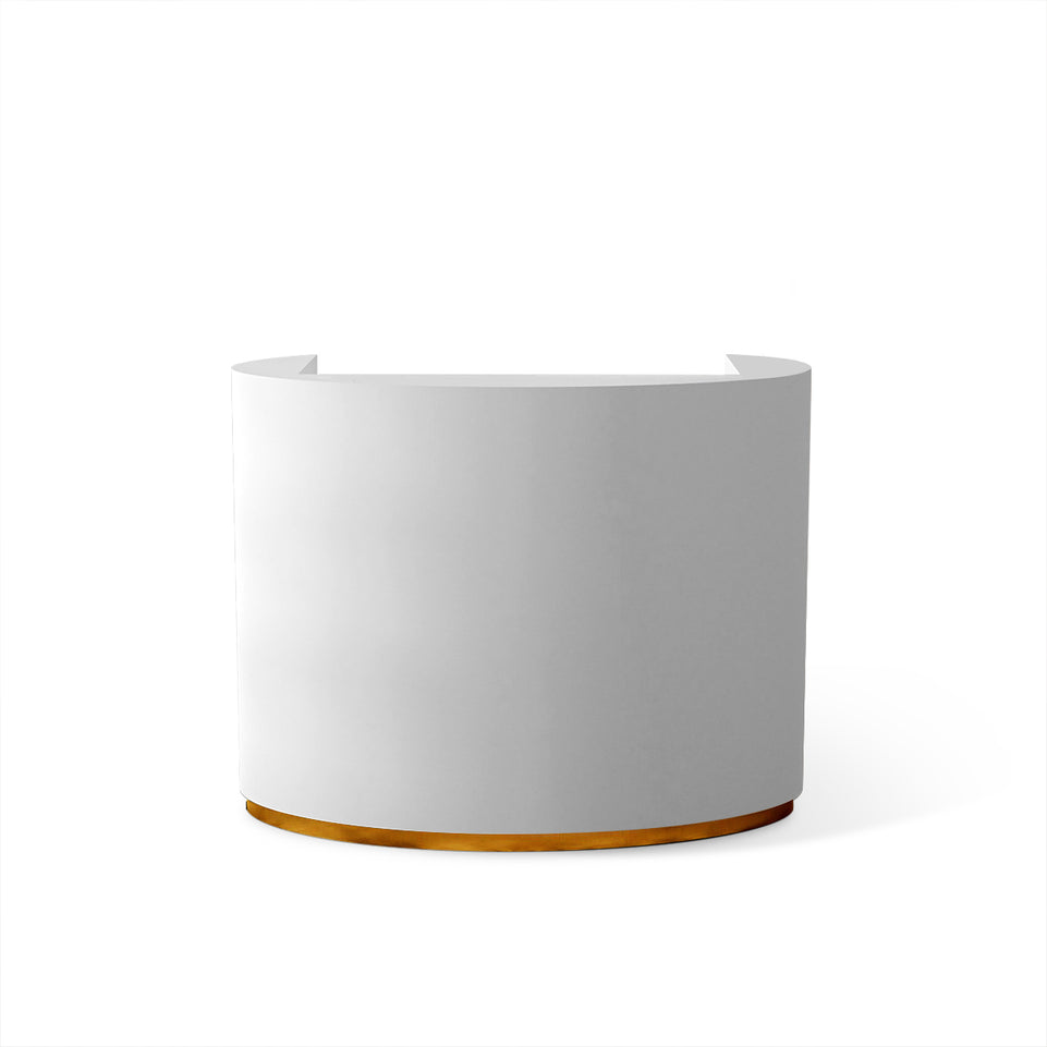 Small Salon Reception Desk With Counter JDT-7306