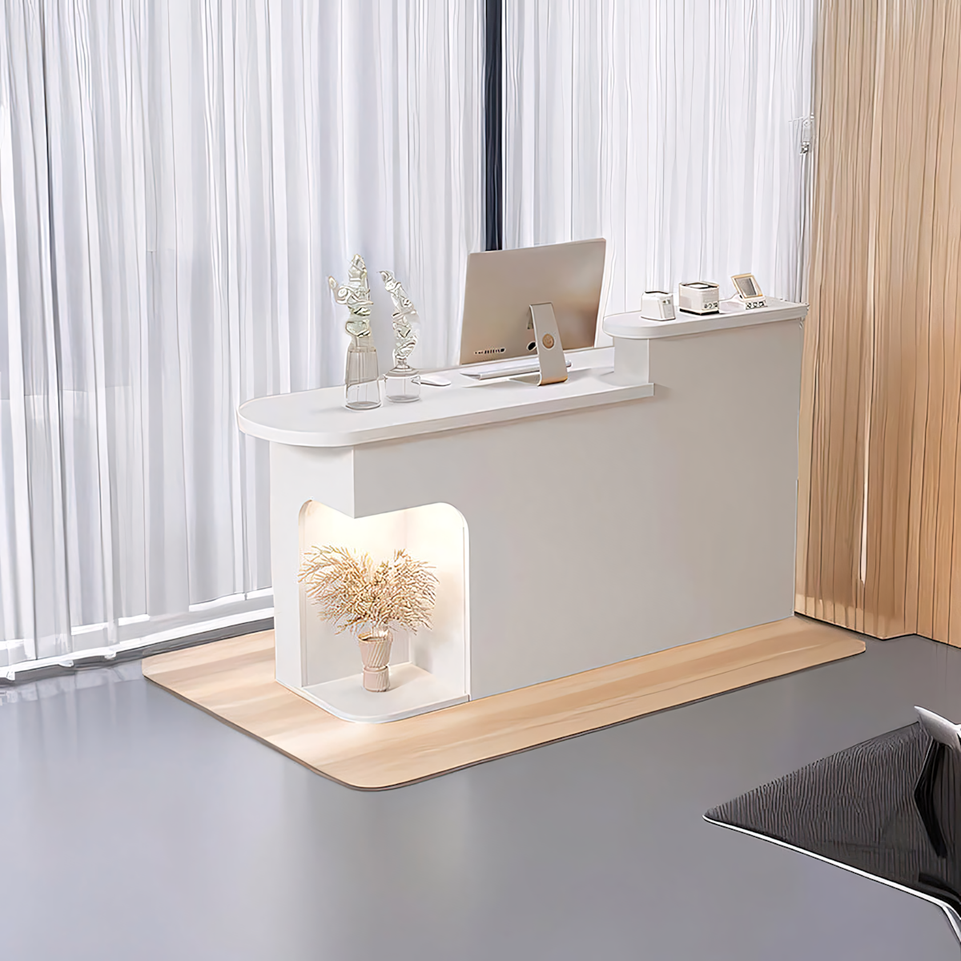 Elegant Office Store Institution Reception Checkout Counter JDT-1089