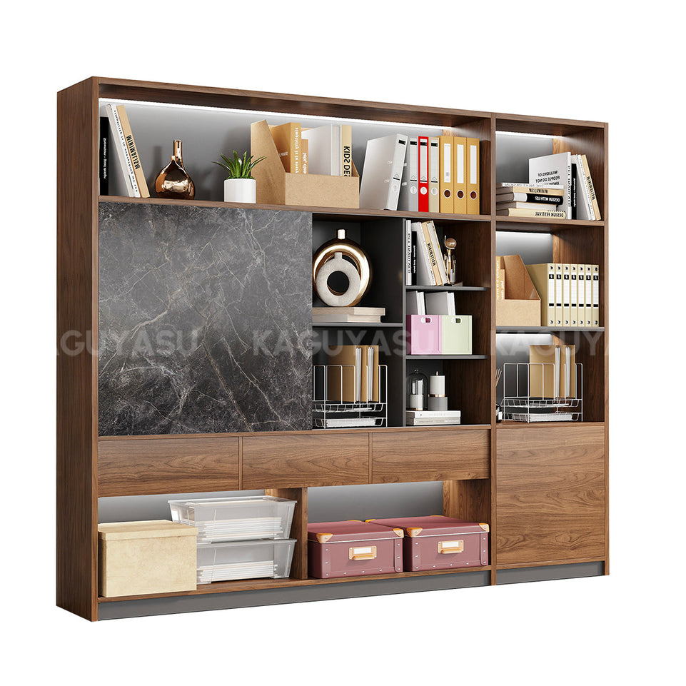 Modern Large-capacity File Cabinet with Sliding Doors for Office SZ-SG-S01