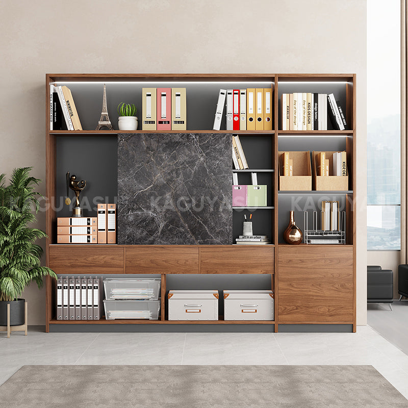 Modern Large-capacity File Cabinet with Sliding Doors for Office SZ-SG-S01