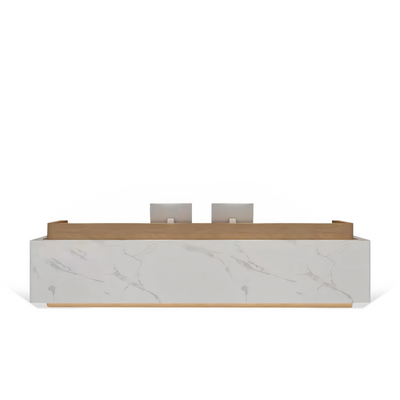 Light Luxury Simple Corporate Lobby Office Reception Desk JDT-1081
