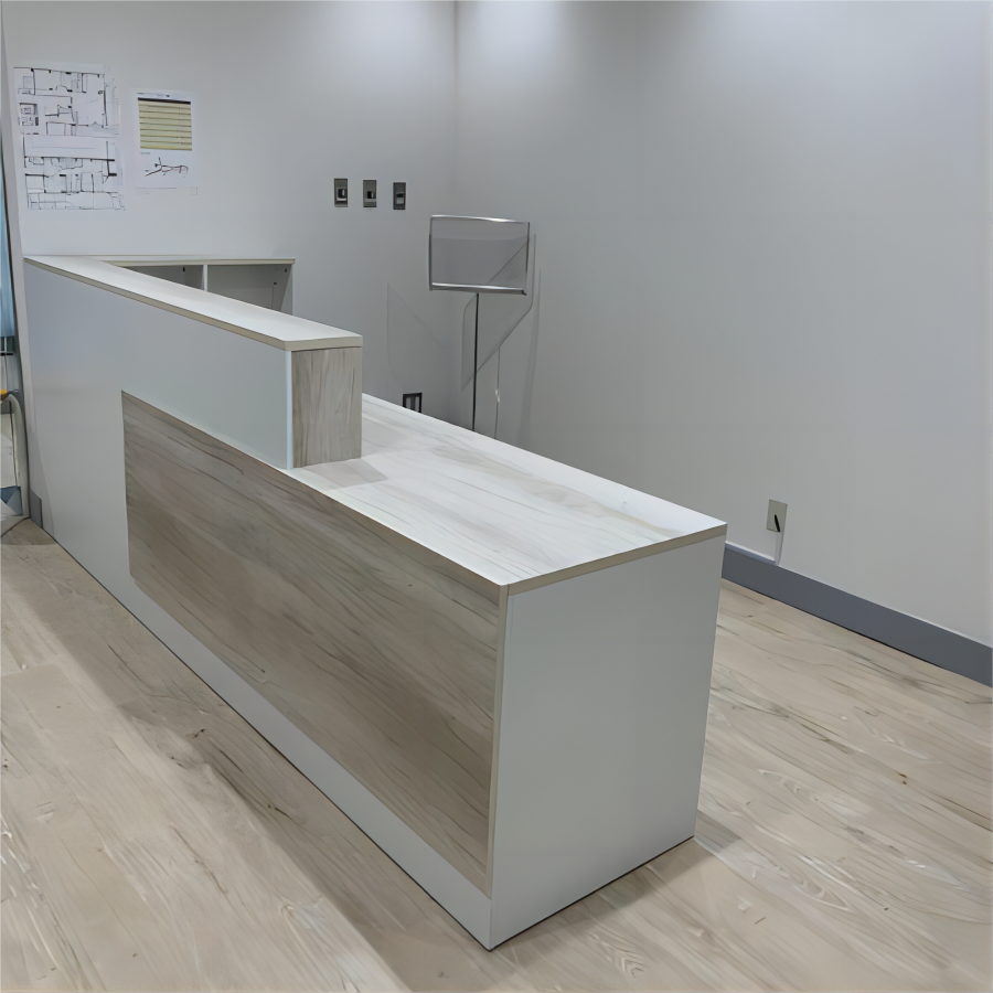Sleek Salon Office Shop Store Institution Reception Desk