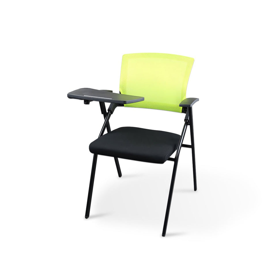 (In Stock) Conference Room Mesh Folding Study Chair With Writing Board HYY-2002