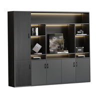 Modern Executive Office Desk for Manager with Storage Cabinet LBZ-2082