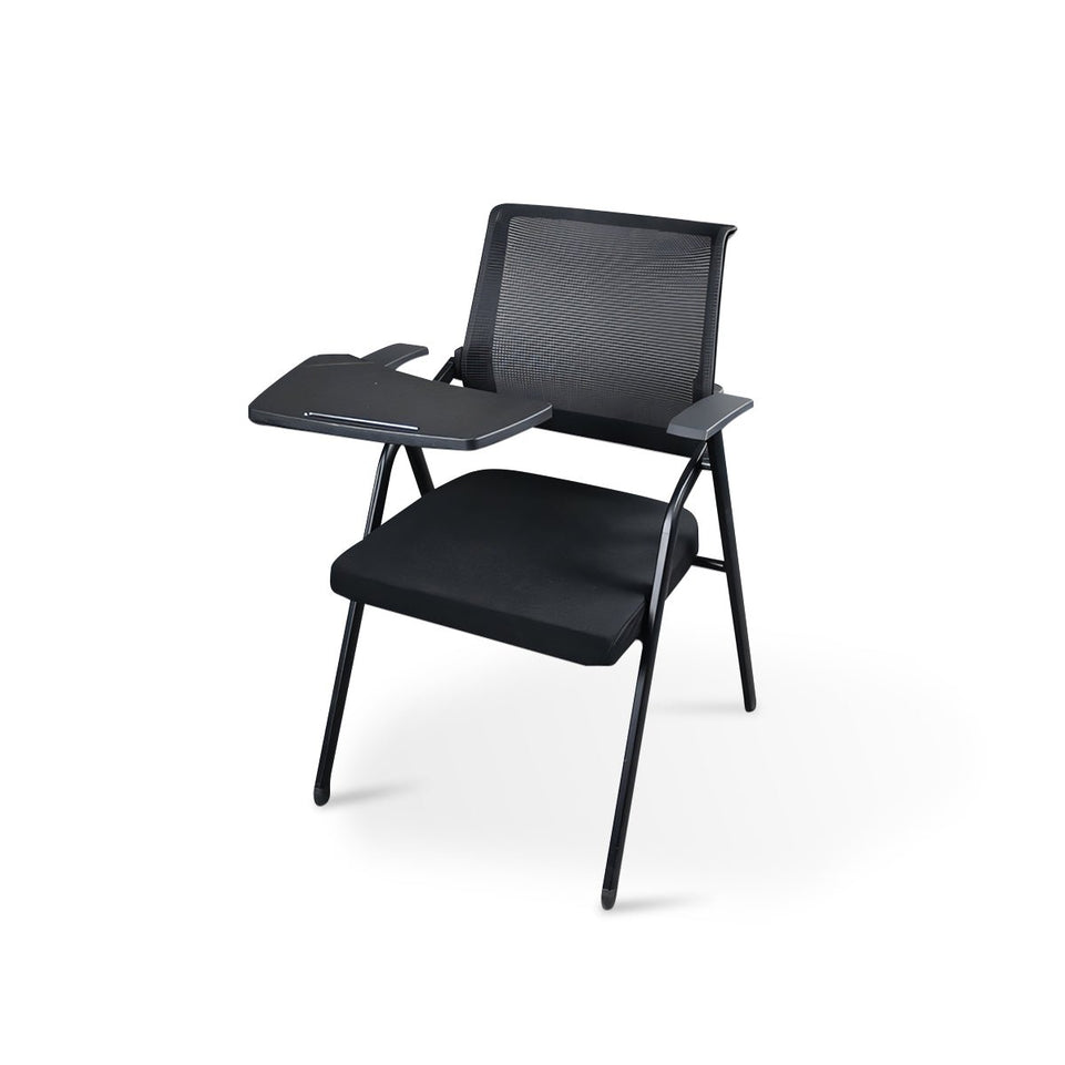 (In Stock) Conference Room Mesh Folding Study Chair With Writing Board HYY-2002