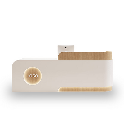 High-end LED Institution Reception Desk Checkout Counter JDT-2311