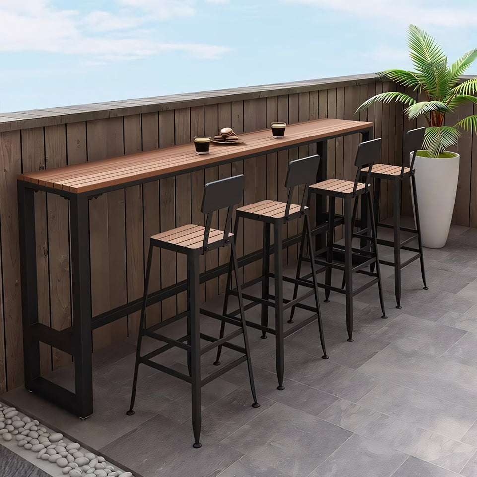 Outdoor Leisure  Corrosion-Resistant Bar Tables and Chairs  BTZ-003